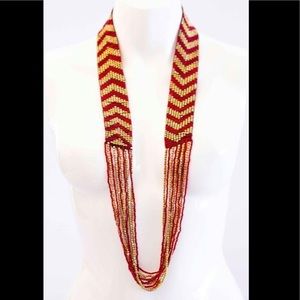 Handmade, One-of-a-kind, Beaded Necklace